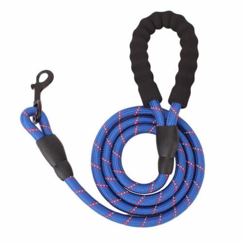 Reflective Braided Dog Lead – 3M Nylon Walking Rope