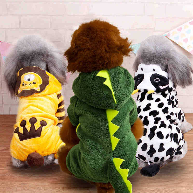 Animal Print Dog Costume – Autumn & Winter