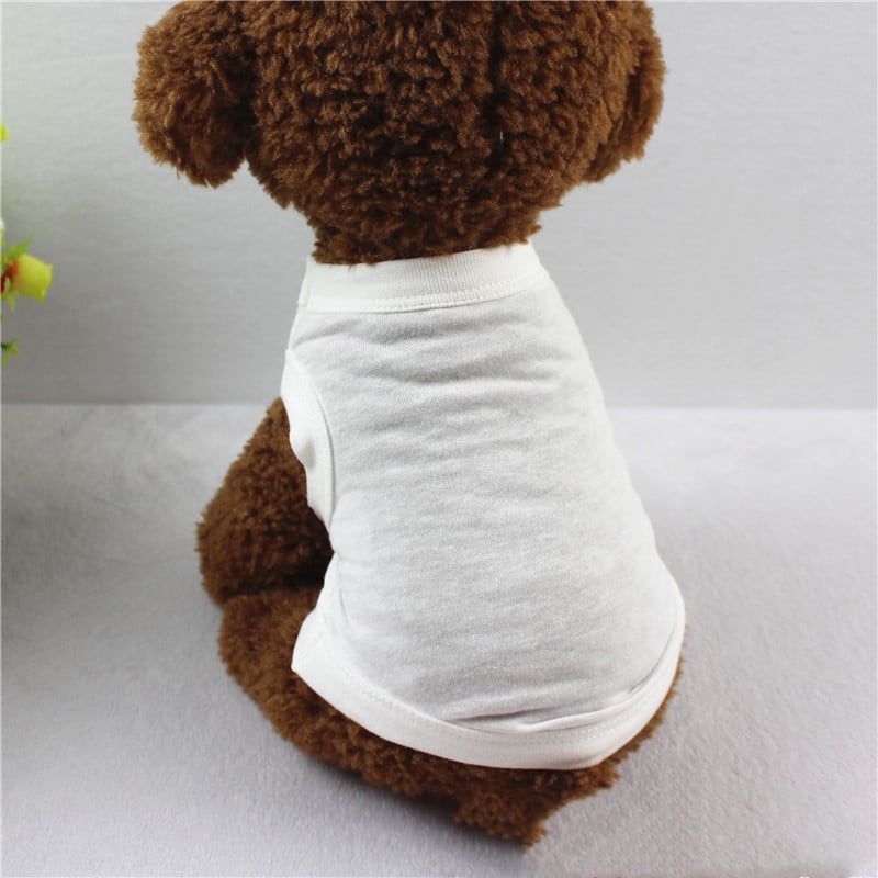 Pure Cotton Dog Vest – Lightweight Casual Outfit for Dogs