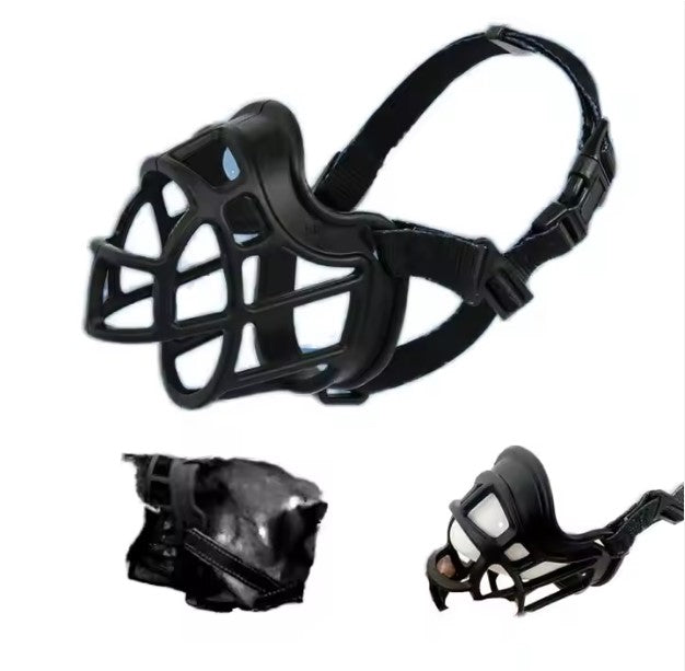 Silicone Dog Muzzle – Breathable Anti-Bite & Anti-Bark Muzzle for Dogs