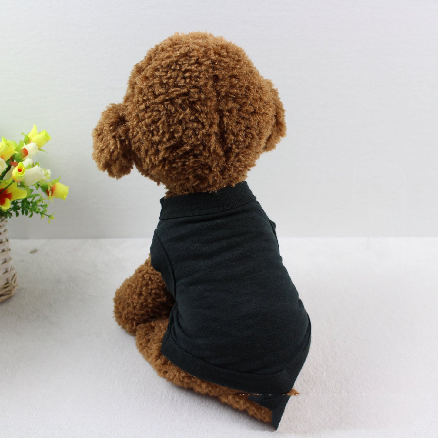 Pure Cotton Dog Vest – Lightweight Casual Outfit for Dogs