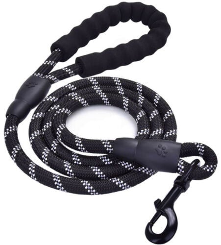Reflective Braided Dog Lead – 3M Nylon Walking Rope