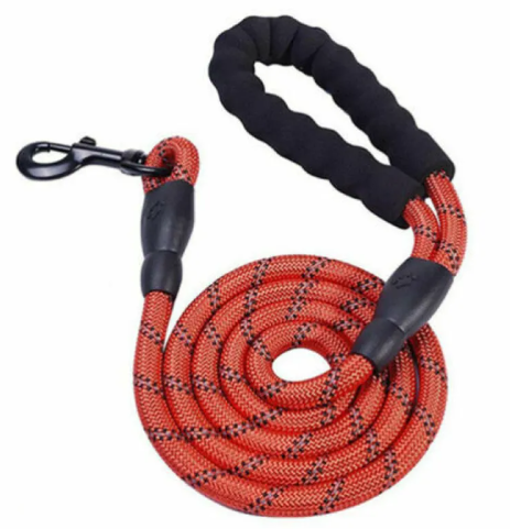 Reflective Braided Dog Lead