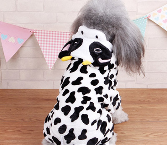 Animal Print Dog Costume – Autumn & Winter