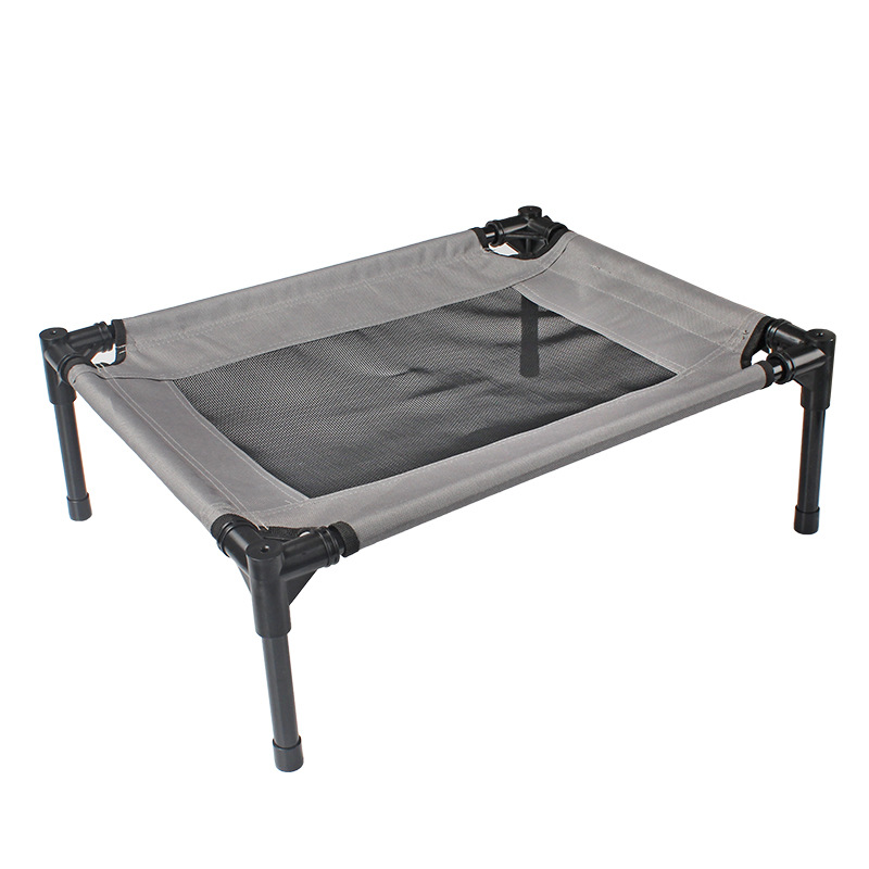 Elevated Oxford Cloth Dog Bed – Breathable & Washable | 55x43x18cm