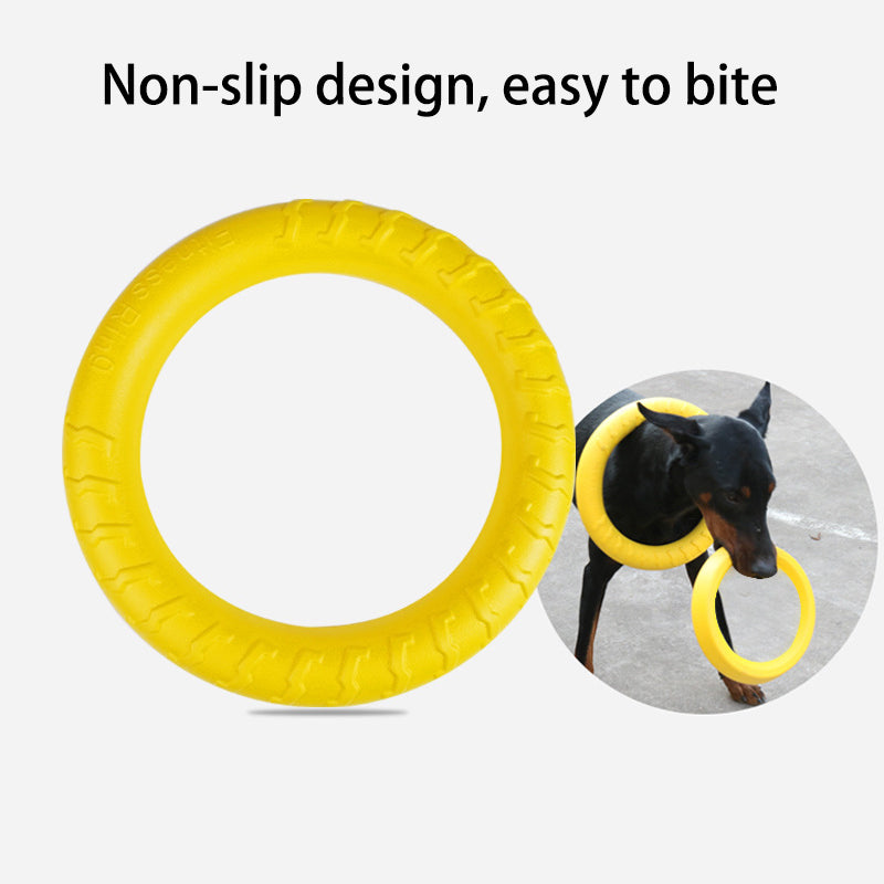 Dog Flying Disc & Training Ring – Fetch Toy for Water & Outdoor Play
