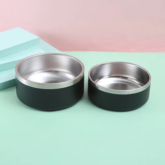 Upright Stainless Steel Dog Bowl – 304 Grade, Posture-Friendly