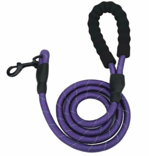Reflective Braided Dog Lead