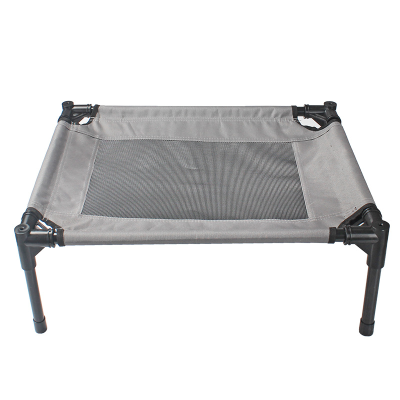 Elevated Oxford Cloth Dog Bed – Breathable & Washable | 55x43x18cm