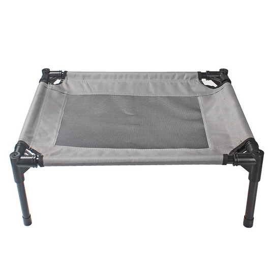 Elevated Oxford Cloth Dog Bed – Breathable & Washable | 55x43x18cm