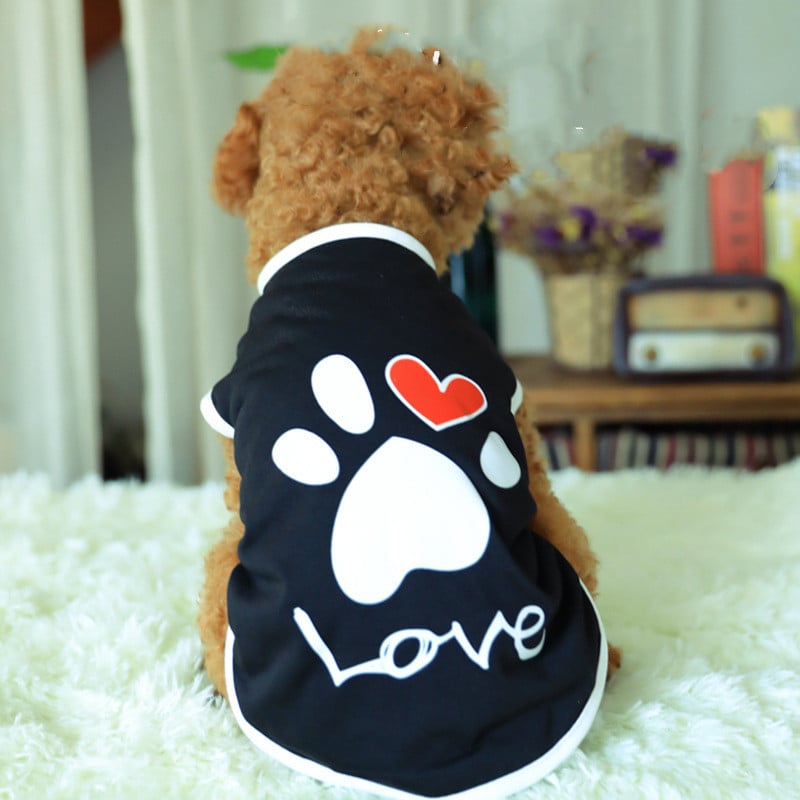 Dog Cotton Vest – Lightweight Summer Outfit for Small Breeds