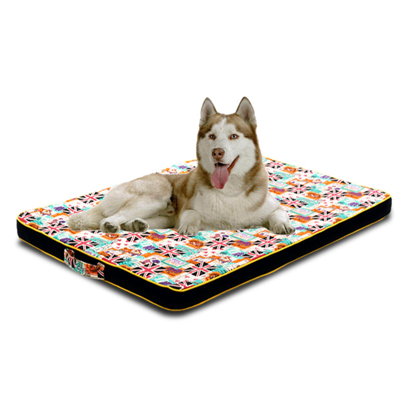 Premium Canvas Dog Bed Mat