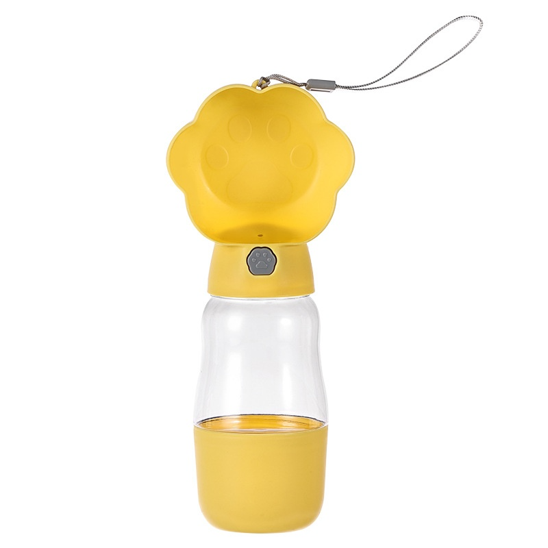 Portable Dog Water & Food Bottle – 2-in-1