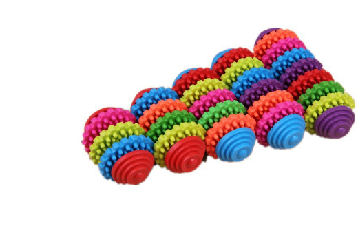 Interactive Gear Dog Toy – Dental Chew & Agility Trainer