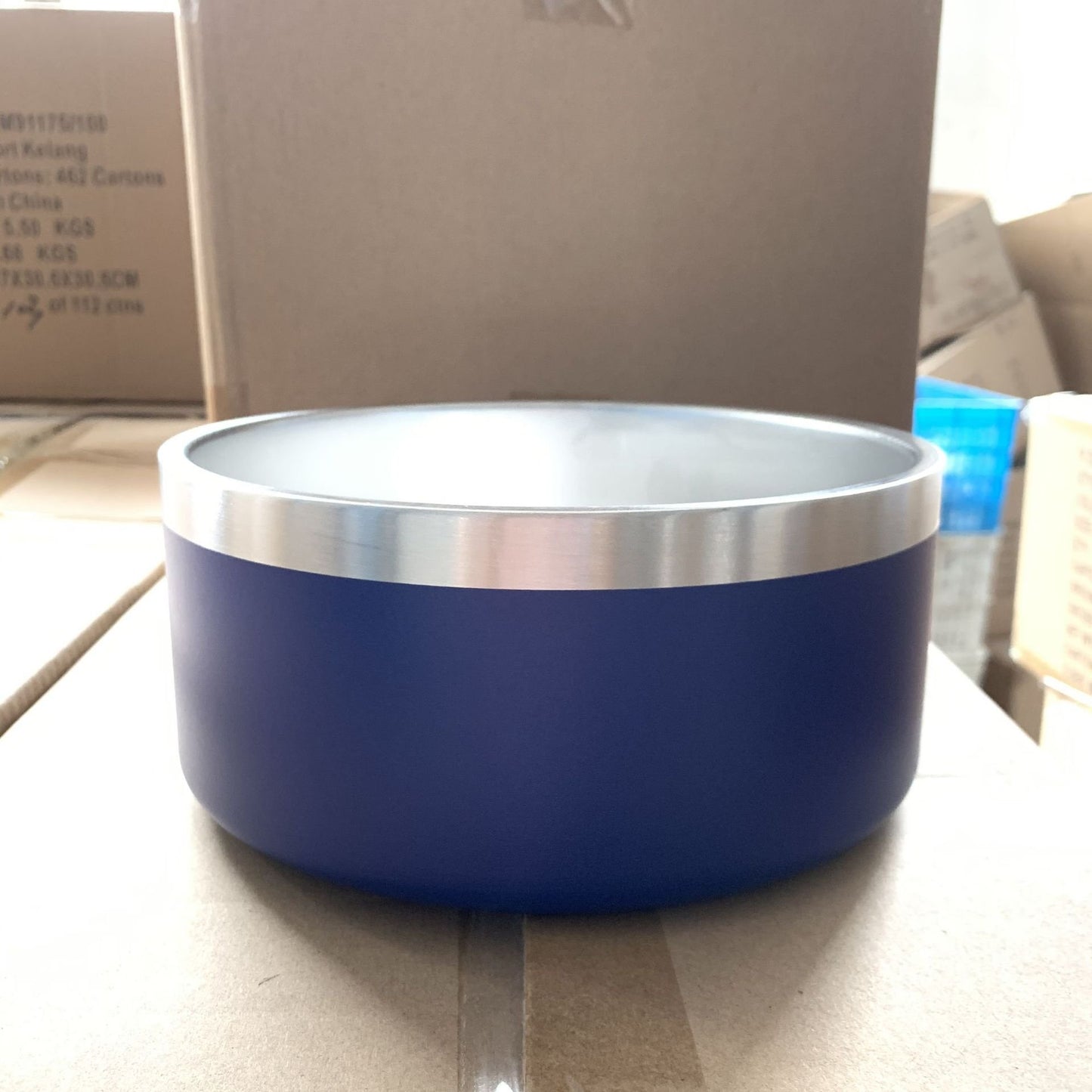 Upright Stainless Steel Dog Bowl – 304 Grade, Posture-Friendly
