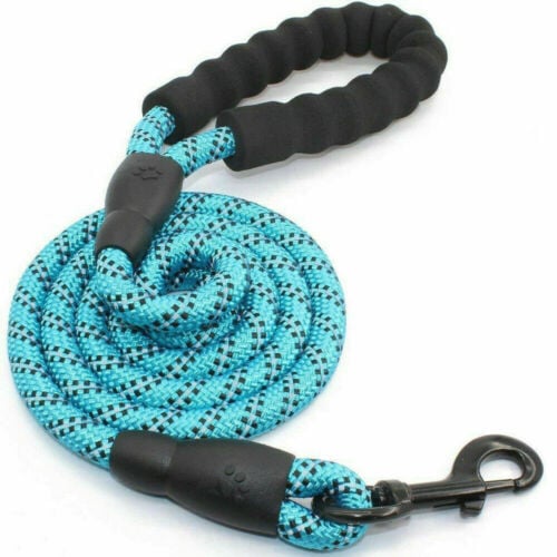Reflective Braided Dog Lead – 3M Nylon Walking Rope
