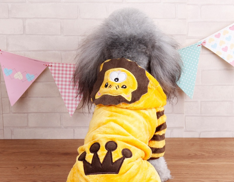 Animal Print Dog Costume – Autumn & Winter