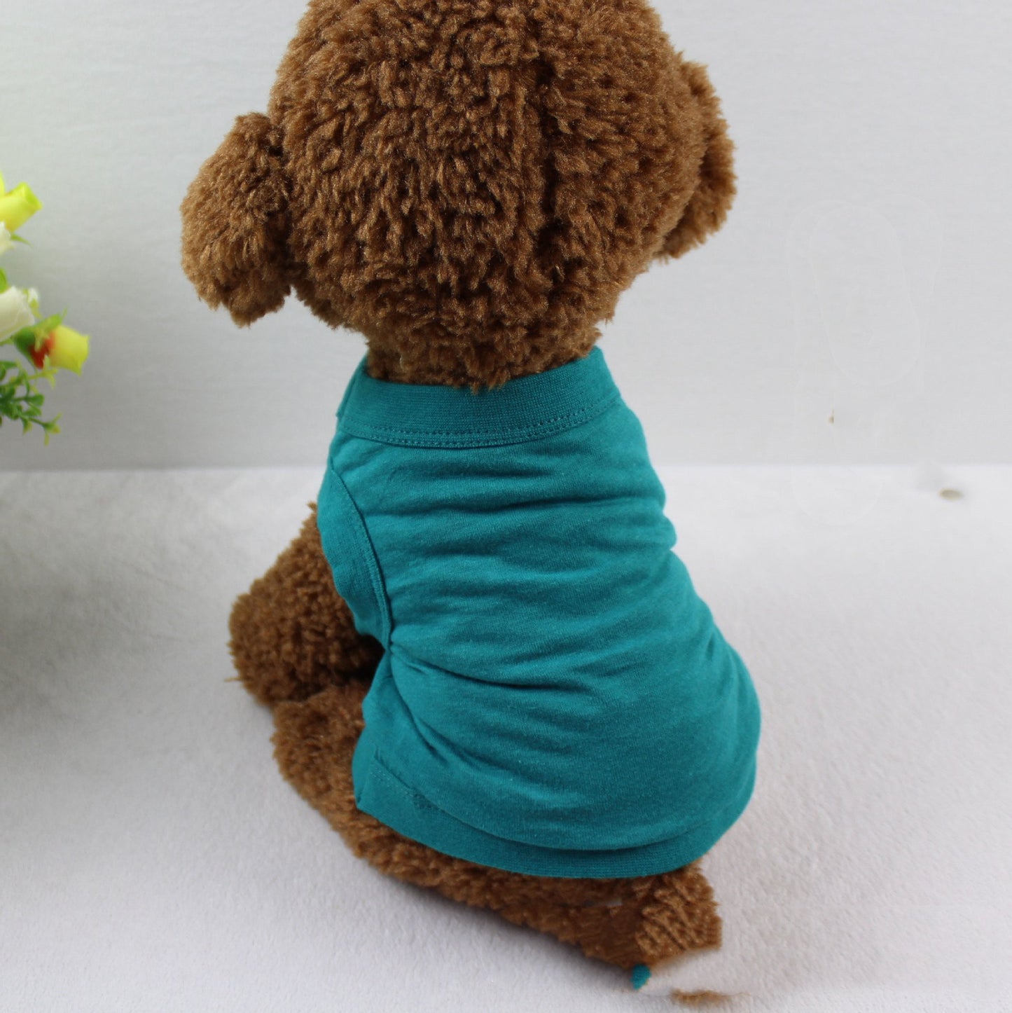 Pure Cotton Dog Vest – Lightweight Casual Outfit for Dogs