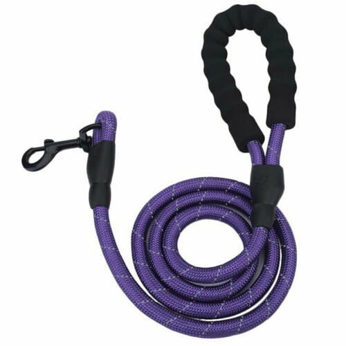 Reflective Braided Dog Lead – 3M Nylon Walking Rope